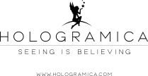 Hologramica Logo Prime Web address